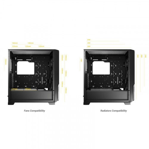 Antec P20C E-ATX Cristal Templado USB-C Negra