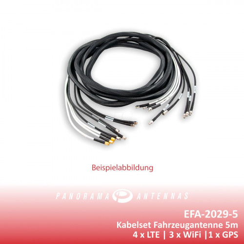Antenas de cable para vehículos 2x LTE + 3x WiFi + 1x GPS
