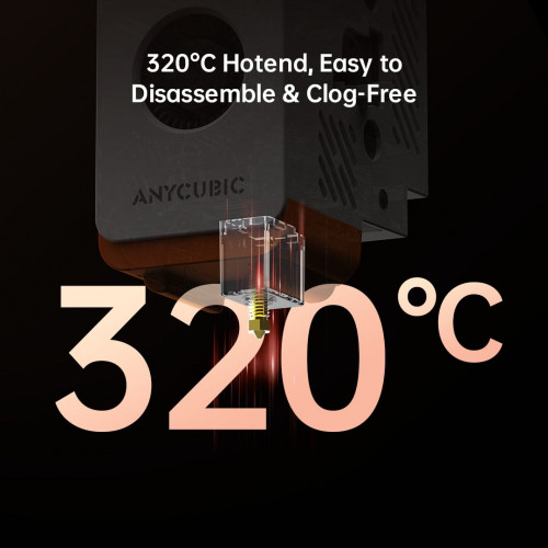 Anycubic Kobra S1 Combo 3D Printer, 4 Stunning Multicolor, Intelligent Drying While Printing, Built-in Camera, 600mm/s High Speed and 320℃ Hotend Free-Clog Extruder