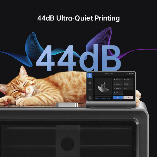 Anycubic Kobra S1 Combo 3D Printer, 4 Stunning Multicolor, Intelligent Drying While Printing, Built-in Camera, 600mm/s High Speed and 320℃ Hotend Free-Clog Extruder