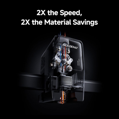 Anycubic Kobra X 4-Color Built-in 3D Printer, Perfect First Layer, Quiet Printing, Stable Printing, Easy to Use for Beginners