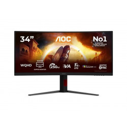 AOC CU34G4ZCA Monitor de gaming, negro