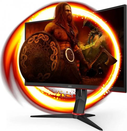AOC Gaming C24G2U/BK Monitor LED