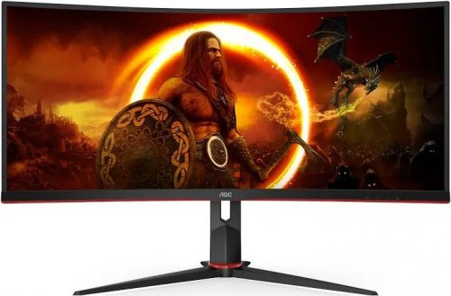 AOC Gaming CU34G2X/BK Monitor LED
