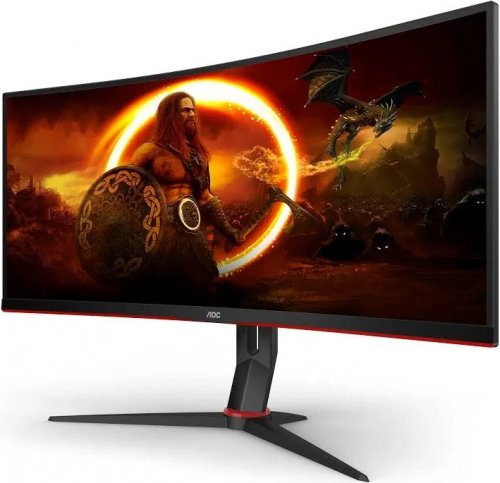 AOC Gaming CU34G2X/BK Monitor LED