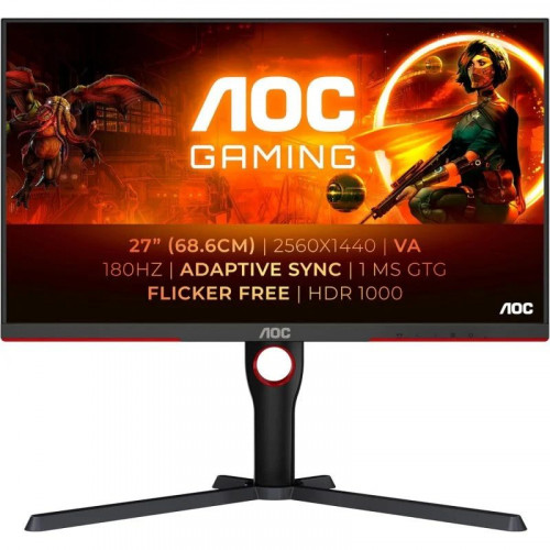 AOC Q27G3XMN/BK Mini LED VA QHD HDR1000 180Hz - 27
