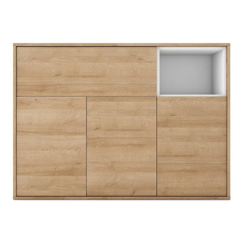 Aparador 135 cm Home EuroVolter Canela / Blanco