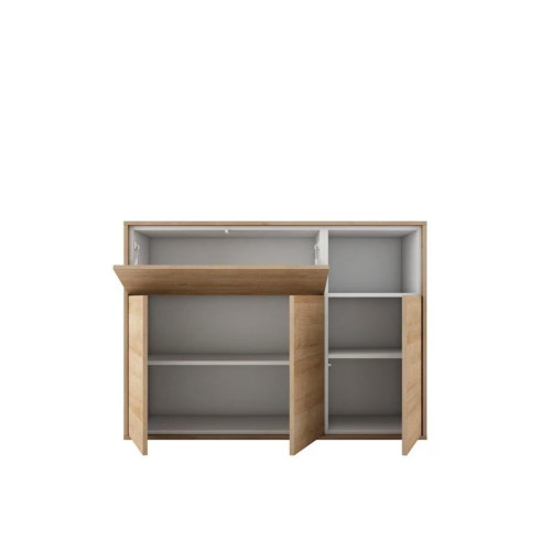 Aparador 135 cm Home EuroVolter Canela / Blanco