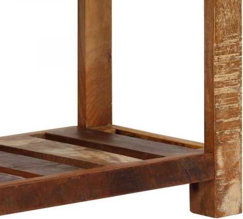 Aparador Mesa consola madera maciza Reciclada 120x30x75 cm 4402172