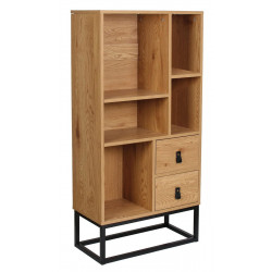 Aparador mueble auxiliar Aboot 2 cajones 120x60x29cm