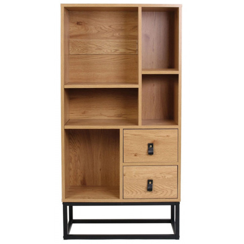 Aparador mueble auxiliar Aboot 2 cajones 120x60x29cm