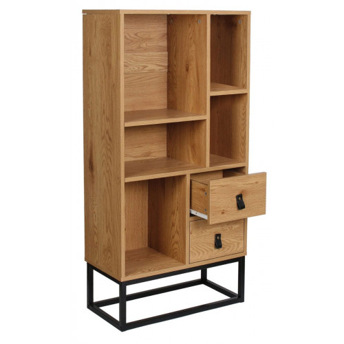 Aparador mueble auxiliar Aboot 2 cajones 120x60x29cm