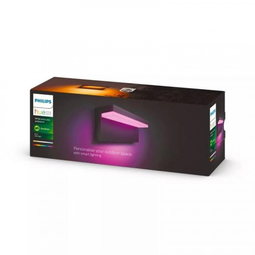 Aplique mural inteligente Philips Hue Nyro Bluetooth/Zigbee Negro