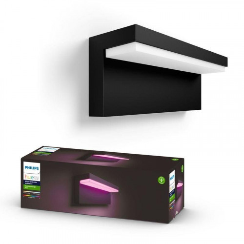Aplique mural inteligente Philips Hue Nyro Bluetooth/Zigbee Negro