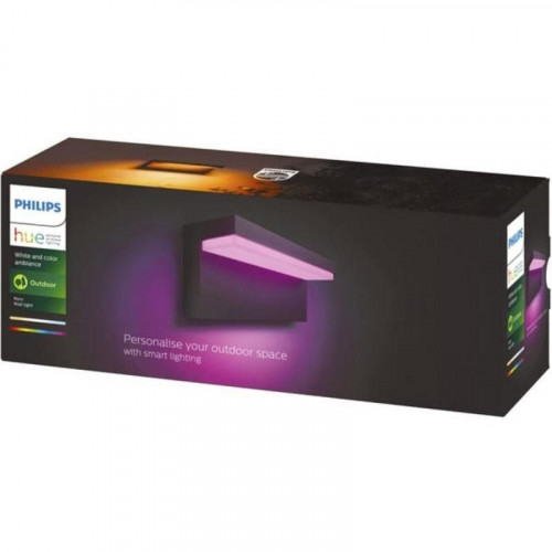 Aplique mural inteligente Philips Hue Nyro Bluetooth/Zigbee Negro