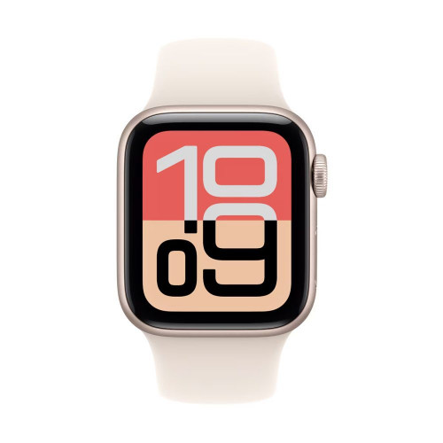 Apple Watch SE 3 GPS 40mm Aluminio blanco estrella con Correa Deportiva Blanco Estrella (S/M) Aluminio Blanco Estrella