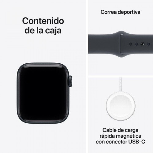 Apple Watch SE 3 GPS 40mm Caja de Aluminio Medianoche con Correa Deportiva Medianoche M/L