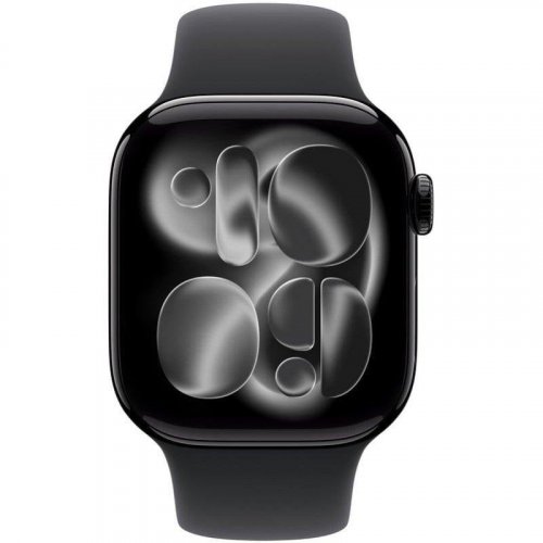 Apple Watch Series 11 GPS + Cellular 42mm Caja de Aluminio Negra con Correa Deportiva Negra S/M
