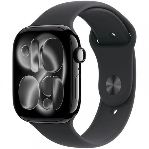 Apple Watch Series 11 GPS + Cellular 46mm Caja de Aluminio Negra con Correa Deportiva Negra M/L