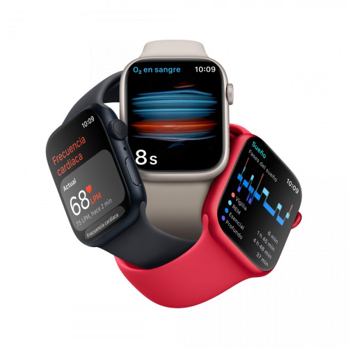 Apple Watch Series 8 | GPS | 41mm | Caja de Aluminio Plata (sin correa)