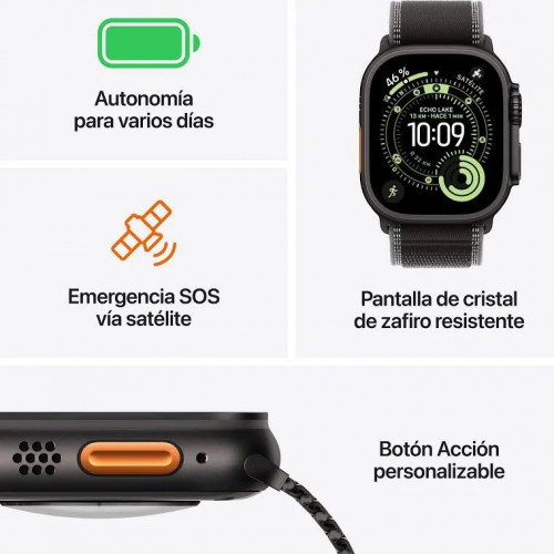 Apple Watch Ultra 3 GPS + Cellular 49mm Titanio