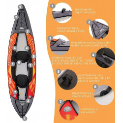 Aqua Marina Memba red