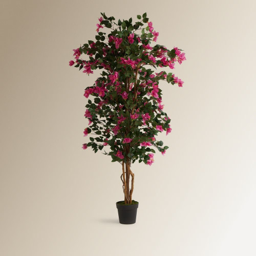 Árbol artificial de Buganvilla en maceta EuroVolter Fucsia