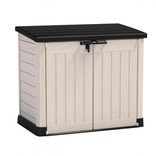 Arcón de resina para exterior NATERIAL Conquer Shed 145.5 x 125 x 82 cm y capacidad de 1200 L