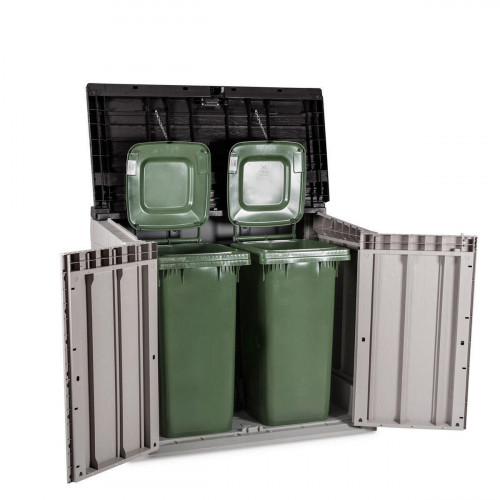 Arcón de resina para exterior TOOMAX STORA WAY 129.5 x 111 x 74.5 cm y capacidad de 842 L