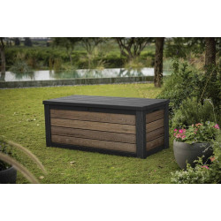 Arcón exterior - Marrón nogal 152x73x70h cm