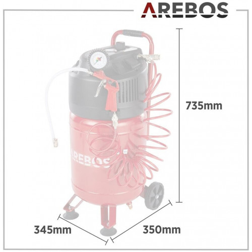 Arebos Air compressor (13 piece set)