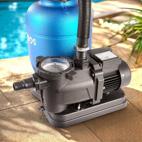 AREBOS Sistema de Filtrado de Arena con Bomba de 350 W