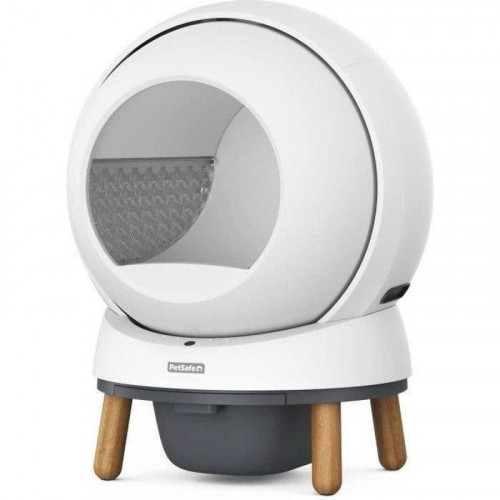 Arenero automático PetSafe SmartSpin conectado con app y autolimpieza