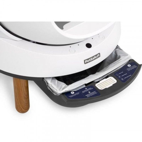 Arenero automático PetSafe SmartSpin conectado con app y autolimpieza