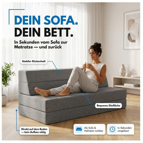 Arensberger Multifold 140 x 200 cm gray