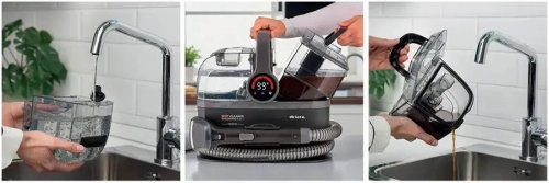 Ariete 00P248400AR0 limpiador a vapor limpiador a vapor portátil 1,7 L 1800 W Negro