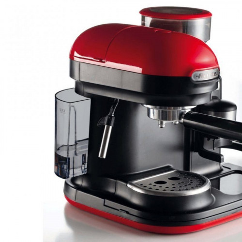 Ariete Moderna Cafetera Expreso 15 Bares 1080W Rojo/Negro