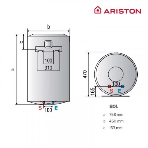 Ariston Lydos Wifi Termo Eléctrico