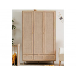 Armario 120x195h roble claro - Agrigento