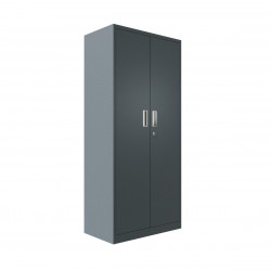 Armario alto metálico GARAGE 45 de 180x80x45 cm en gris antracita