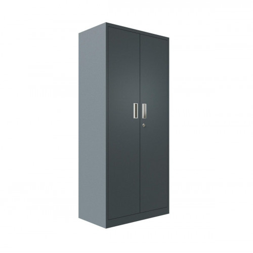 Armario alto metálico GARAGE 45 de 180x80x45 cm en gris antracita