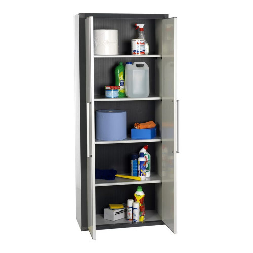 Armario Alto PVC 2 Puertas y 4 Baldas Thetris