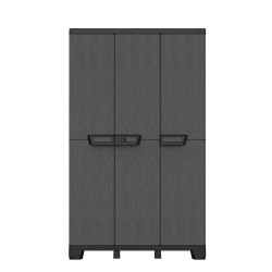 Armario alto Resina 3 Puertas Ardesia