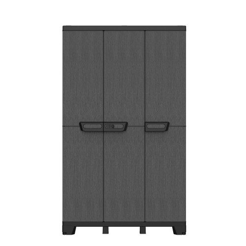 Armario alto Resina 3 Puertas Ardesia