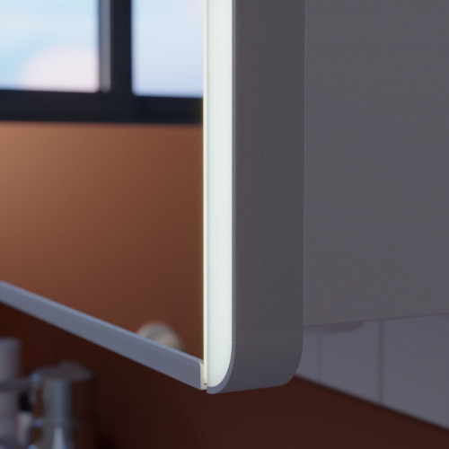 Armario de baño con luz Easy 60.2x70.7x16 cm