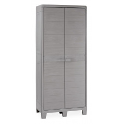 Armario de polipropileno para exterior TOOMAX 077 78 x 182 x 46 cm gris