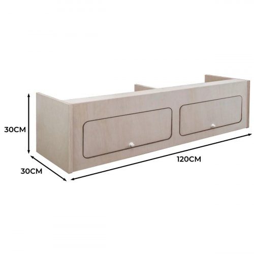 Armario Elevado de Autocaravana – 120cm x 30cm x 30cm