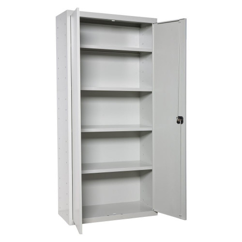 Armario metálico Profesional 2 Puertas y 4 Baldas Interiores