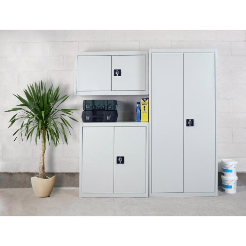 Armario metálico Profesional 2 Puertas y 4 Baldas Interiores