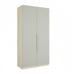 Armario puerta abatible Five 100.6x203.5x51.5cm con 2 puertas color verde 1 cajón